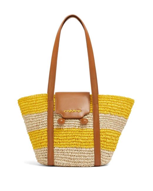 Marni Natural Trunkaroo Tote Bag