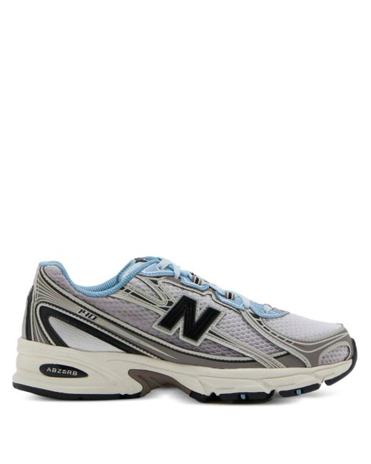 New Balance Gray 740 Mesh Sneakers