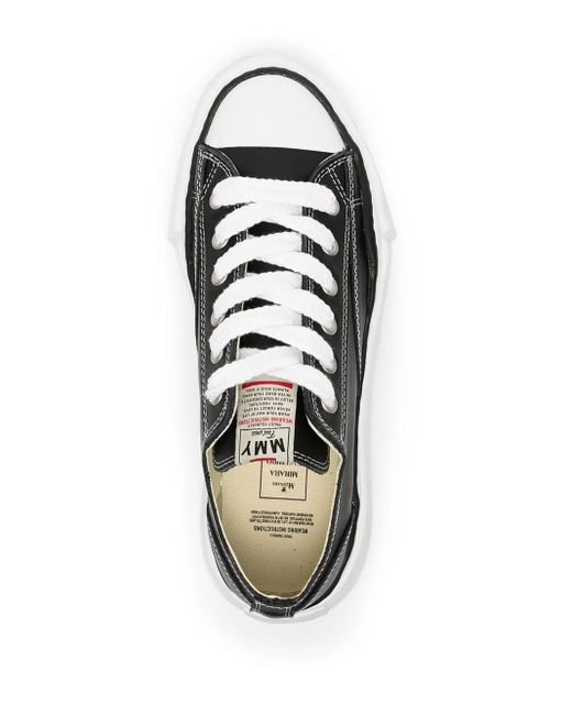Maison Mihara Yasuhiro Black Original Sole Low-Top Sneakers for men
