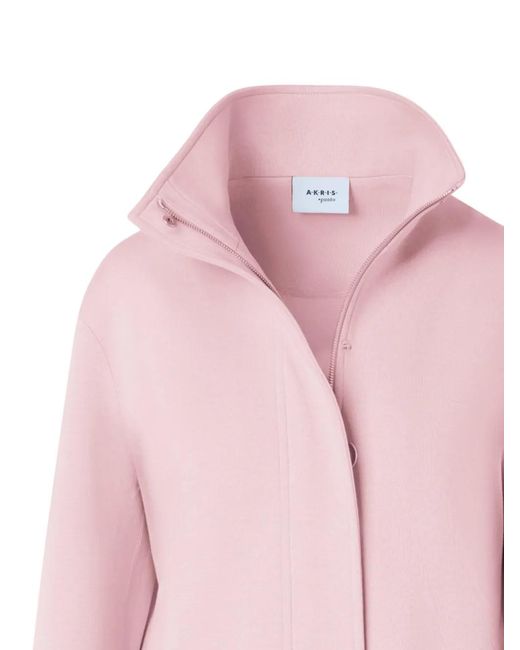 Akris Punto Pink Veste Asymétrique À Lien De Resserrage