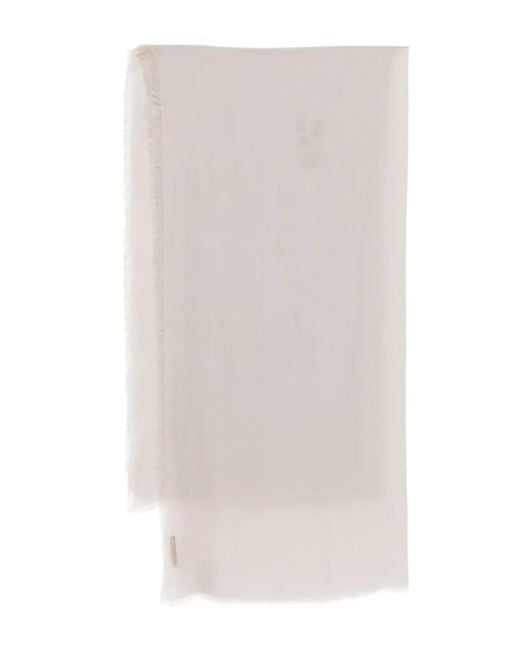 AMA Pure カシミア スカーフ White