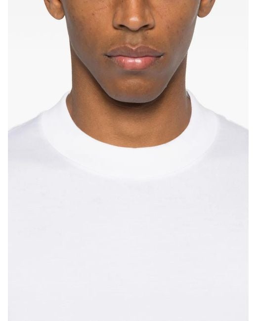 Kaptain Sunshine White Tube Short-Sleeve T-Shirt for men