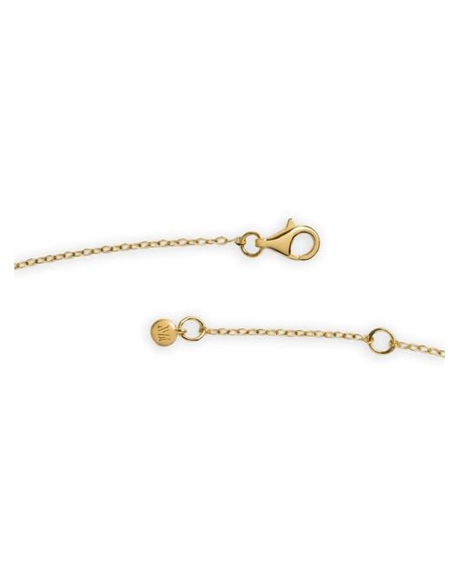 Monica Vinader White Antica Bead-Pendant Cable-Chain Necklace