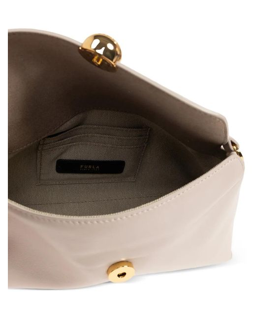 Furla Natural Mini Sfera Soft Clutch Bag