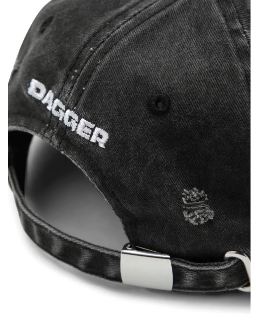 DAGGER Distressed Embroidered Baseball Cap