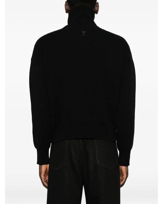 Pull À Boutonnière AMI pour homme en coloris Black