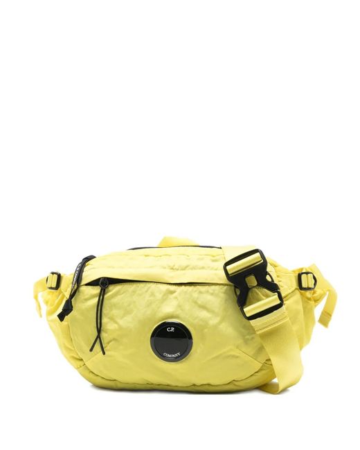 C P Company Yellow Lens-Detail Belt Bag for men
