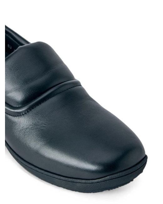 Kiko Kostadinov Blue Slip-On Leather Loafers for men