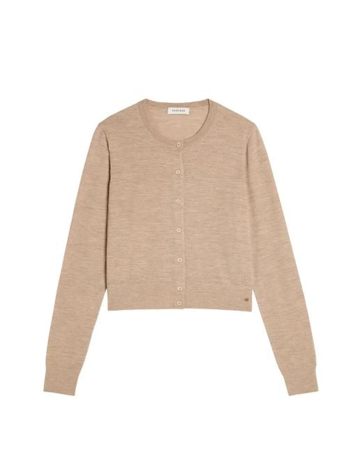 Anine Bing Natural Moni Cardigan