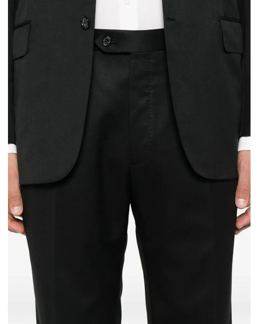 Brioni Black Wool Single-Breasted Suit for men