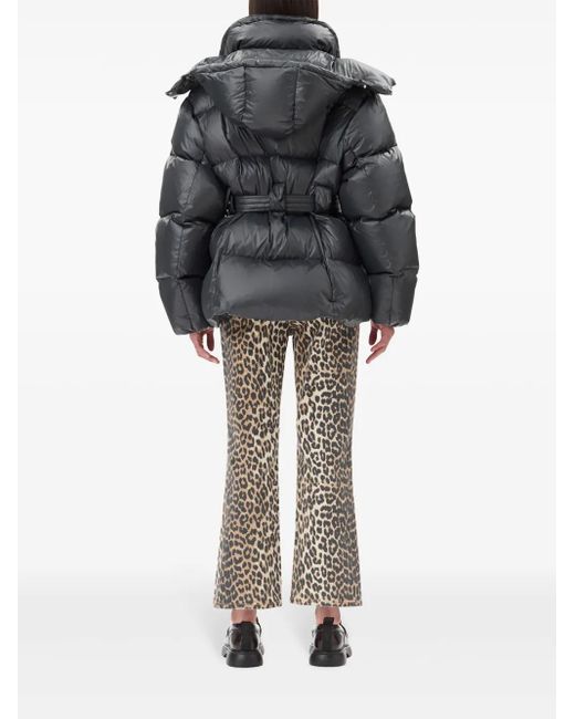 Giacca Con Zip di Ganni in Gray