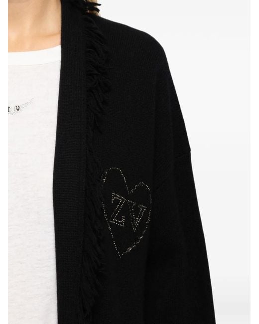 Zadig & Voltaire Black Camy Coat