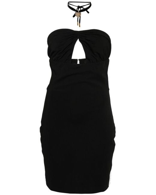 DSquared² Black Strapless Mini Dress