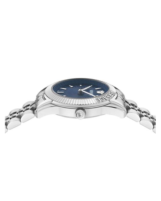 Versace Greca Time Horloge 30 Mm in het Blue