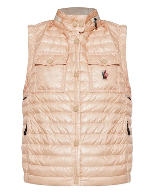 Gilet Gumiane di Moncler in Natural