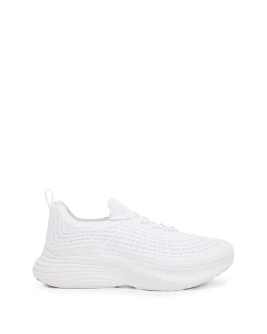 Athletic Propulsion Labs White Techloom Wavy Sneakers for men