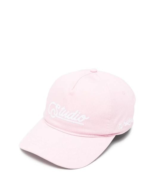 WRSTBHVR Pink Casquette Gustaf V2 À Logo Brodé