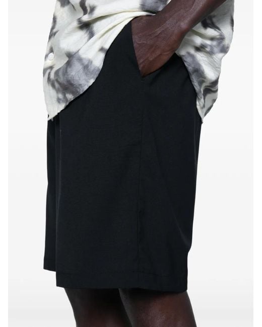 Myths Black Tailored Shorts for men