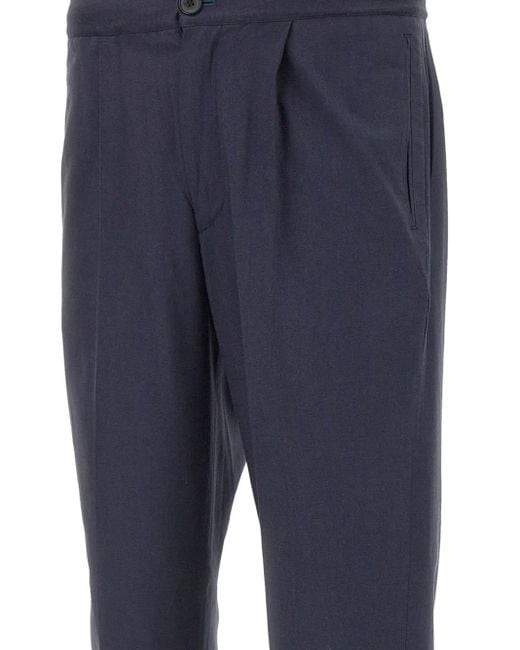 Paul Smith Blue Darts Elasticated Trousers for men