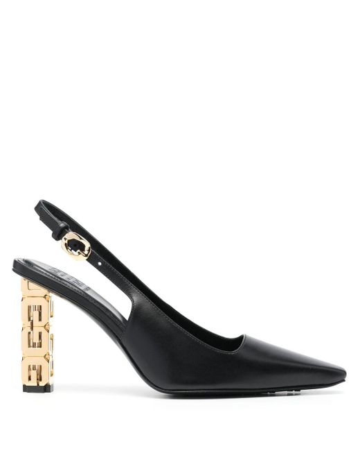 Zapatos de tacón con puntera en punta Givenchy de color Black