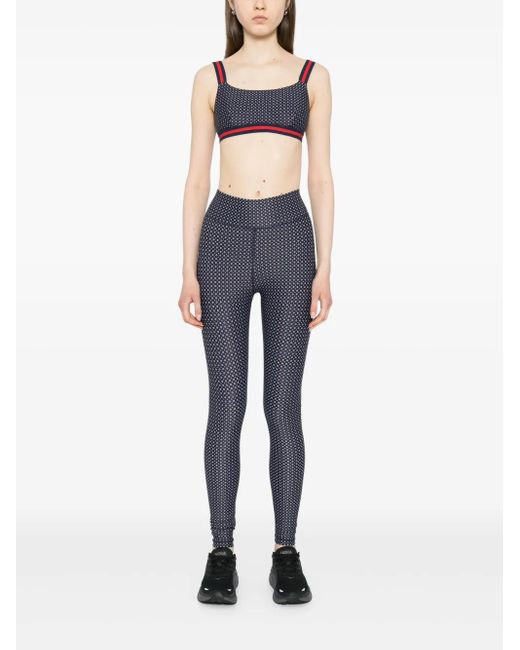 The Upside Blue 28In Cavallo Leggings