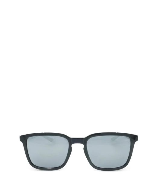 Nike Gray Circuit Team Square-Frame Sunglasses for men