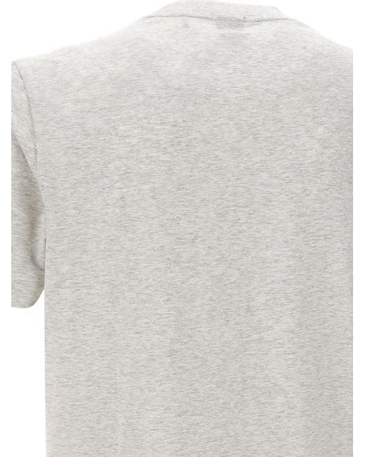 Boss Gray Short-Sleeved T-Shirt for men