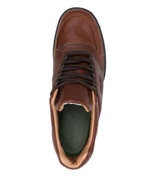 New Balance Brown Allerdale Leather Sneakers