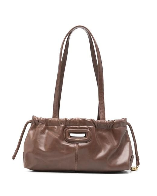 Maje Brown Vintage Leather Milpli Gazette