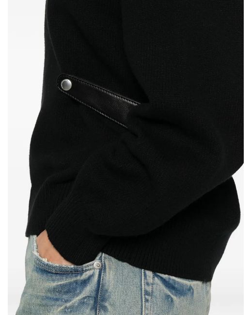 Alexander Wang Black Pocket Sweater