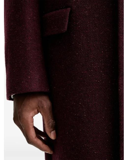 Abrigo con botones HUGO de hombre de color Red