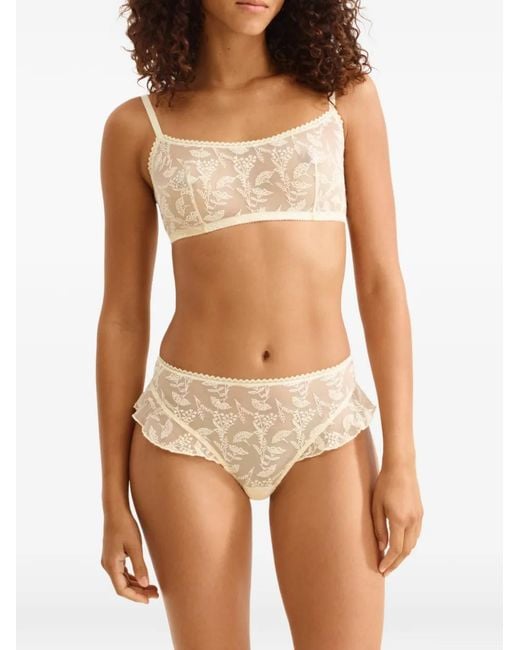 Eres White Seigle Thongs