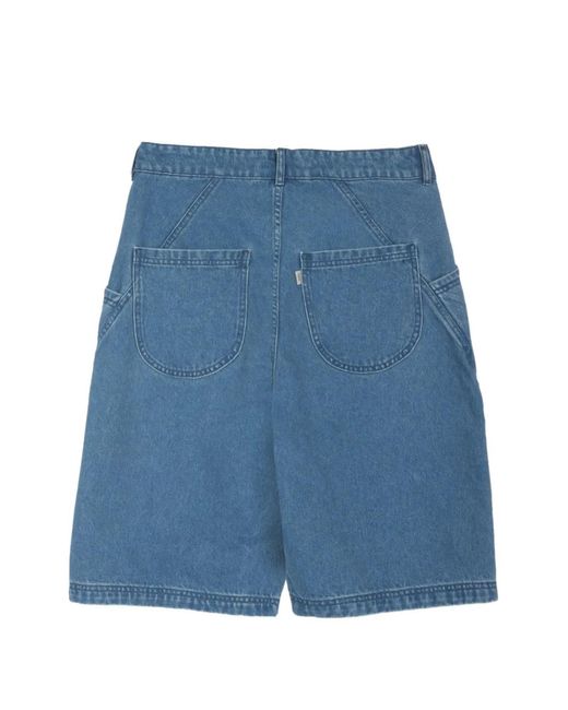 YMC Blue Twisted Short