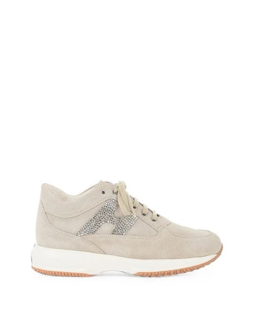Hogan White Interactive Sneakers