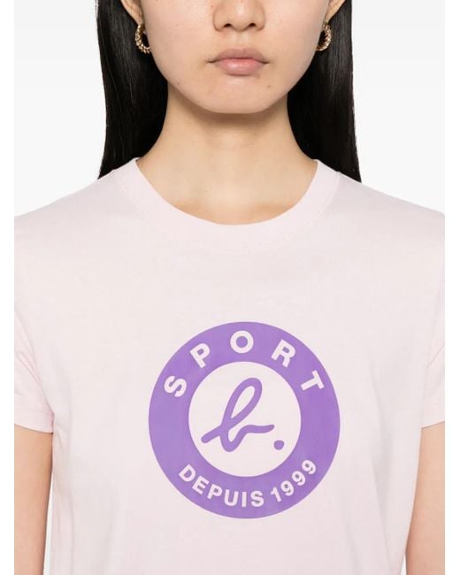 SPORT b. by agnès b. ロゴ Tシャツ Pink
