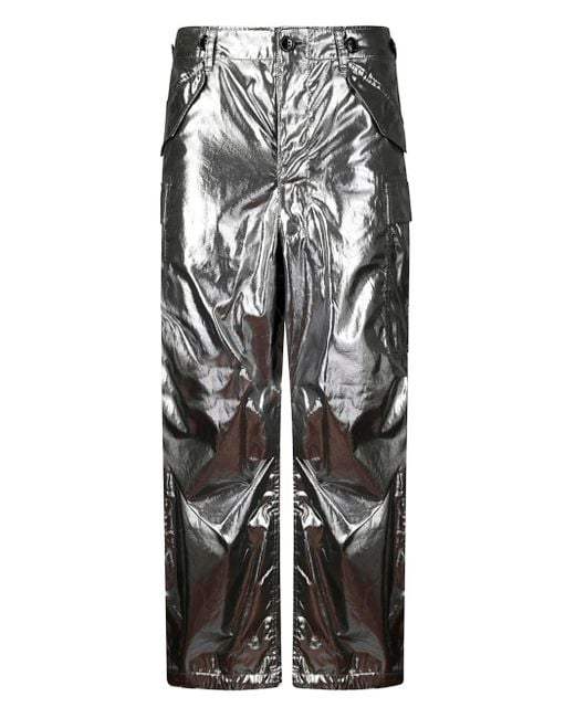 Junya Watanabe メタリック パンツ Metallic