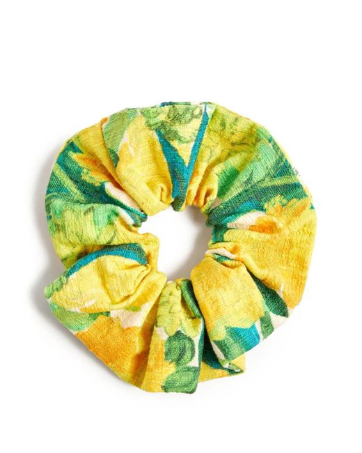 LaDoubleJ Metallic Haargummis Mit Print (3Er-Set)
