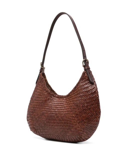 Dragon Diffusion Brown Luna Mezza Shoulder Bag