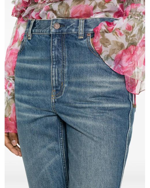 Chloé Blue "Capri" High Waisted Jeans