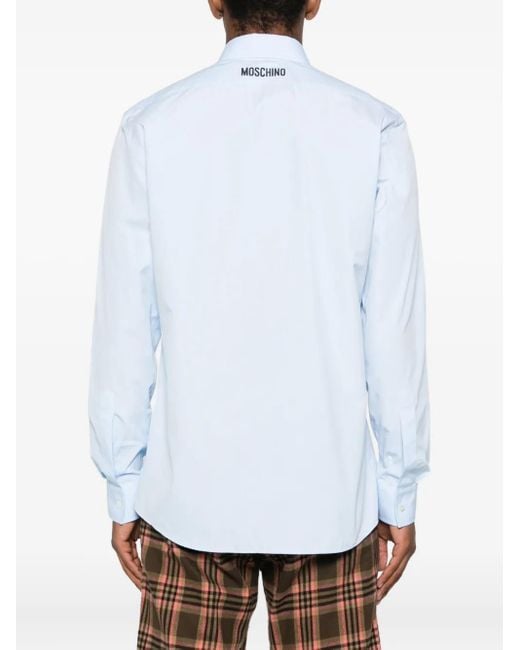 Moschino White Light Cotton Shirt for men
