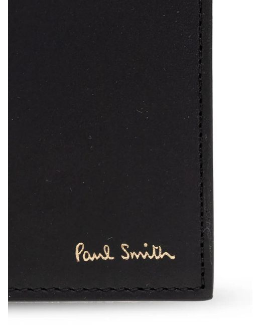 Portefeuille À Rayures Signature Paul Smith pour homme en coloris Black