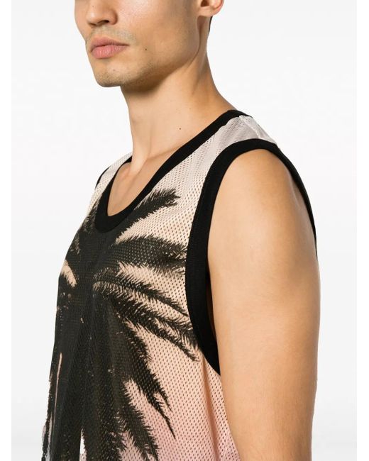 Débardeur À Palmiers Imprimés BLUE SKY INN pour homme en coloris Gray