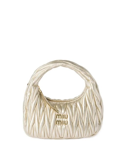Miu Miu Metallic Wander Handtasche