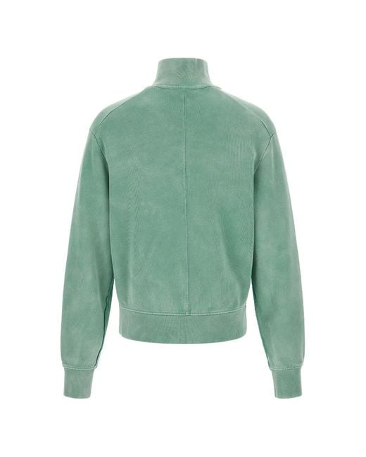 Entire studios Green Buttoned High-Neck Sweater for men