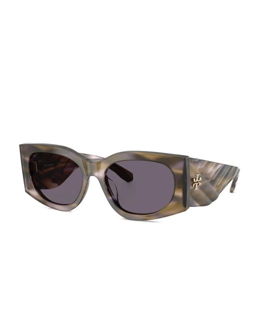 Tory Burch Gray Kira Sunglasses