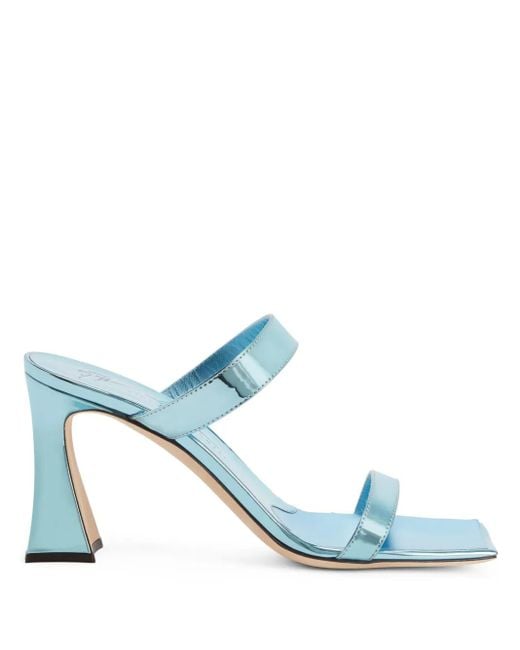 Giuseppe Zanotti Blue Flaminia Open-Toe Sandals