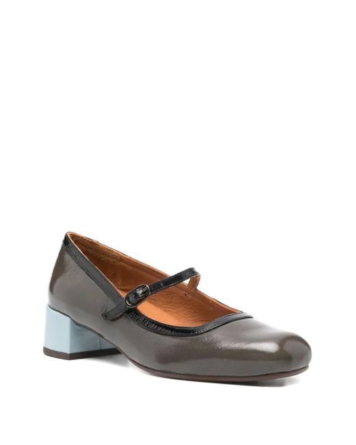 Chie Mihara Brown 30Mm Reni Heeled Pumps