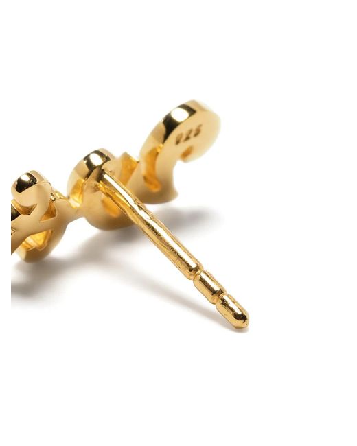 True Rocks Metallic Wtf Stud Earring