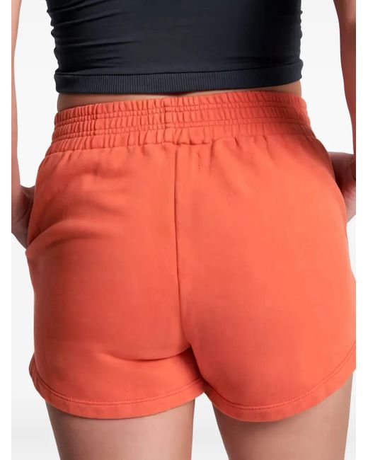 One Teaspoon Red Hustle Elasticated Logo Shorts