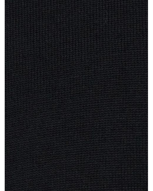Roberto Cavalli Blue Monogram-Embroidered Sweater for men